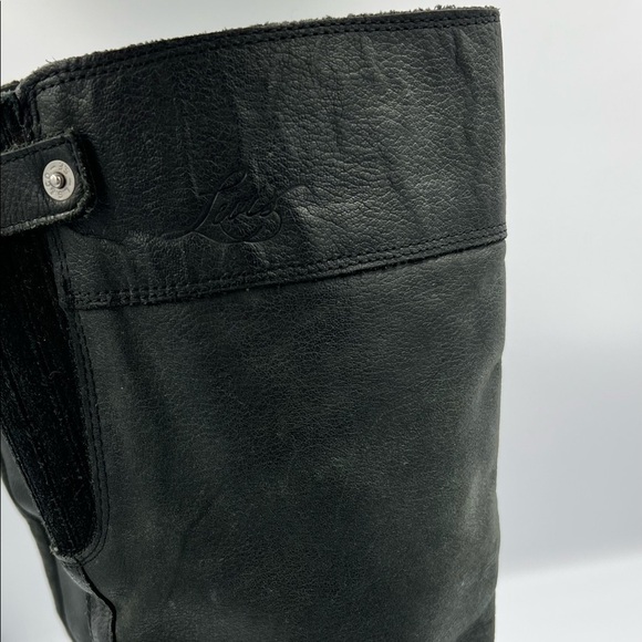 LEVI’S Leather Knee High Heeled Boots - Picture 15 of 17